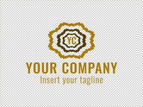 Logo Gold Stock Illustration