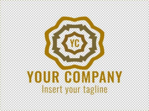 Logo Gold Stock Illustration