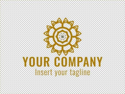 Logo Gold Stock Illustration