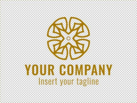 Logo Gold Stock Illustration