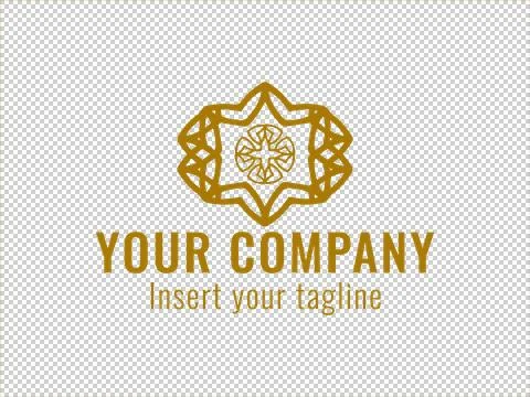 Logo Gold Stock Illustration