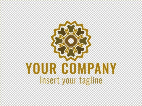 Logo Gold Stock Illustration