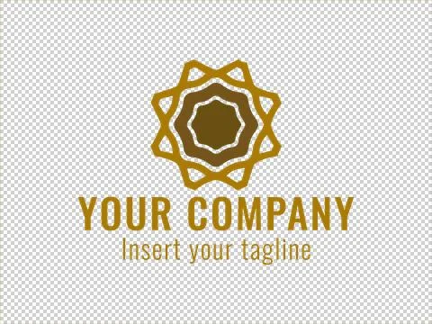 Logo Gold Stock Illustration