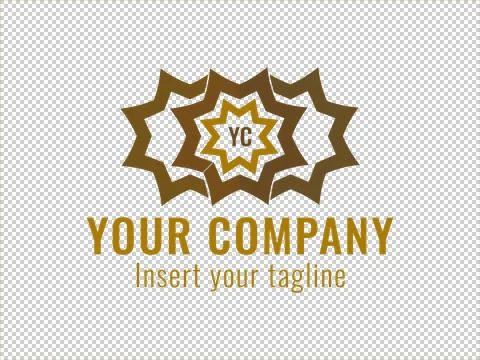 Logo Gold Stock Illustration