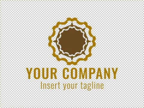 Logo Gold Stock Illustration