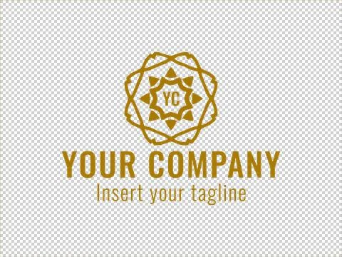Logo Gold Stock Illustration