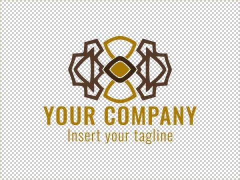 Logo Gold Stock Illustration