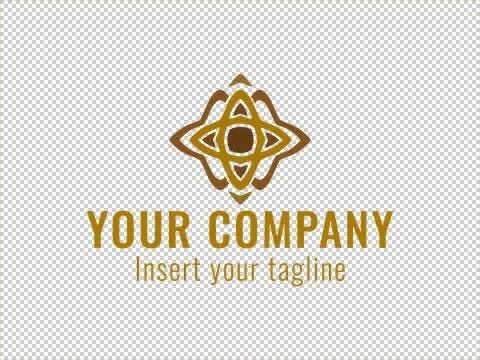 Logo Gold Stock Illustration