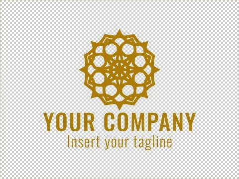 Logo Gold Stock Illustration
