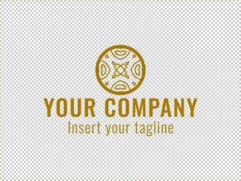 Logo Gold Stock Illustration