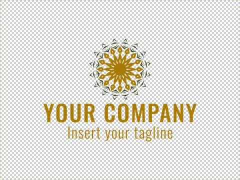 Logo Gold Stock Illustration