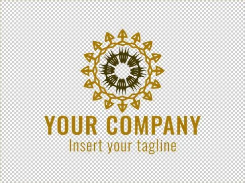 Logo Gold Stock Illustration
