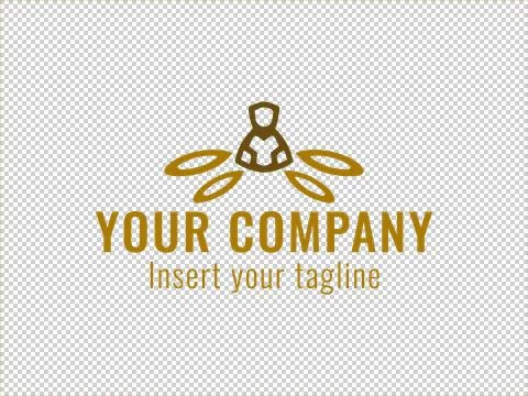 Logo Gold Stock Illustration