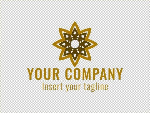 Logo Gold Stock Illustration