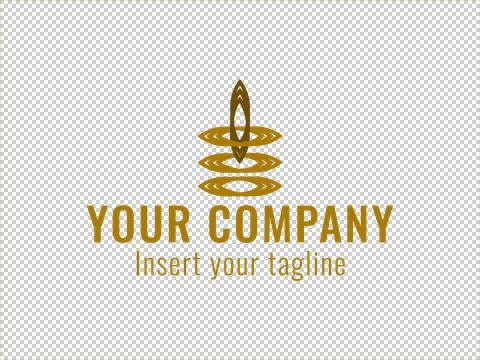 Logo Gold Stock Illustration