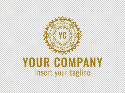 Logo Gold Stock Illustration