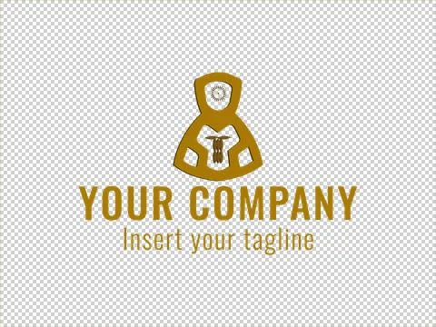 Logo Gold Stock Illustration