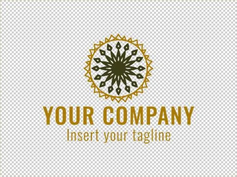 Logo Gold Stock Illustration
