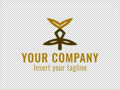 Logo Gold Stock Illustration