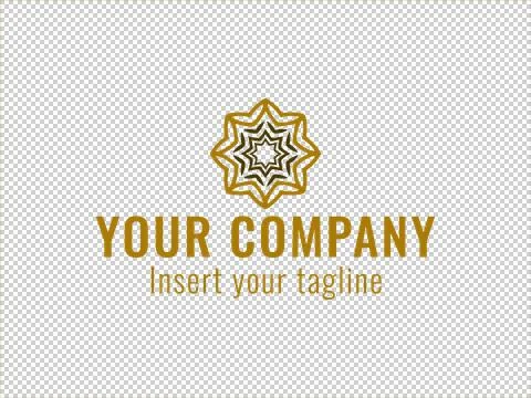 Logo Gold Stock Illustration