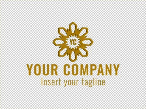 Logo Gold Stock Illustration