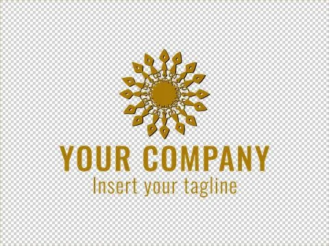 Logo Gold Stock Illustration