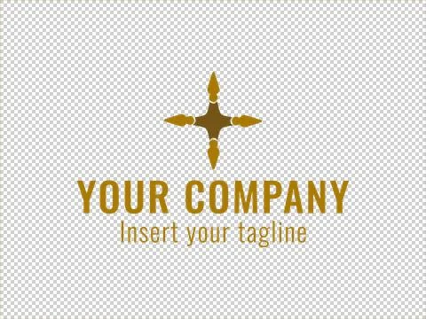 Logo Gold Stock Illustration