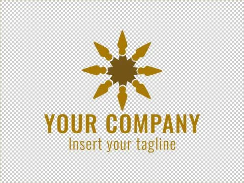 Logo Gold Stock Illustration
