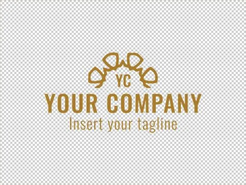 Logo Gold Stock Illustration