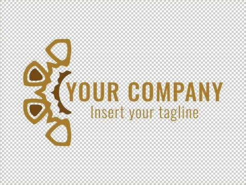 Logo Gold Stock Illustration