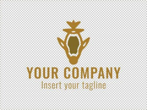 Logo Gold Stock Illustration