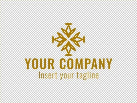 Logo Gold Stock Illustration