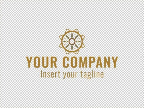 Logo Gold Stock Illustration