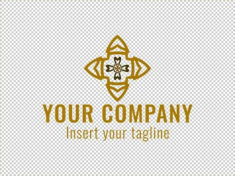 Logo Gold Stock Illustration