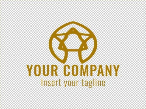 Logo Gold Stock Illustration