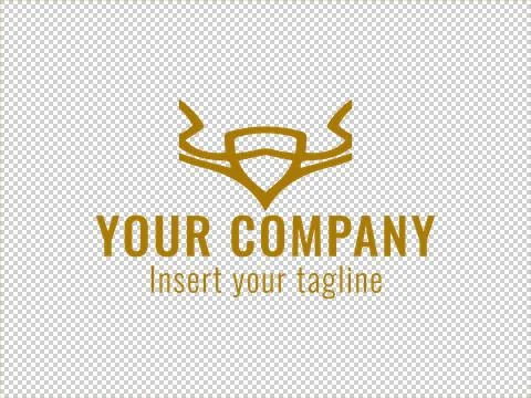 Logo Gold Stock Illustration
