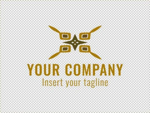 Logo Gold Stock Illustration