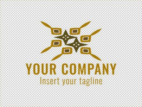 Logo Gold Stock Illustration