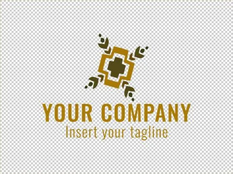 Logo Gold Stock Illustration
