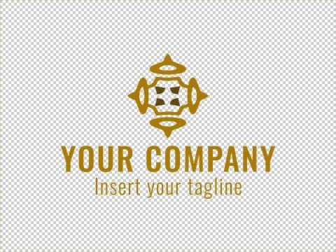 Logo Gold Stock Illustration