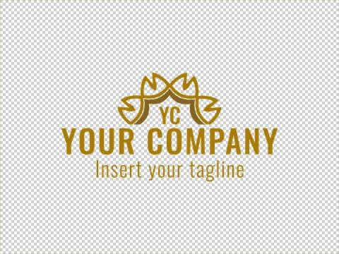 Logo Gold Stock Illustration