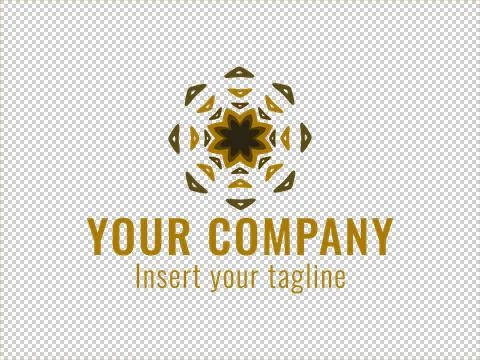 Logo Gold Stock Illustration