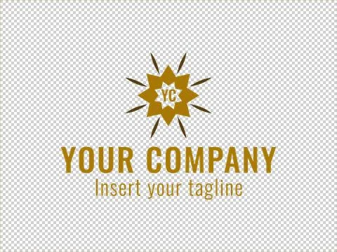 Logo Gold Stock Illustration