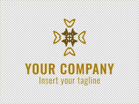 Logo Gold Stock Illustration