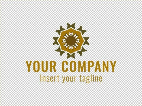 Logo Gold Stock Illustration