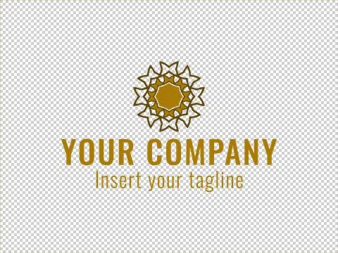 Logo Gold Stock Illustration