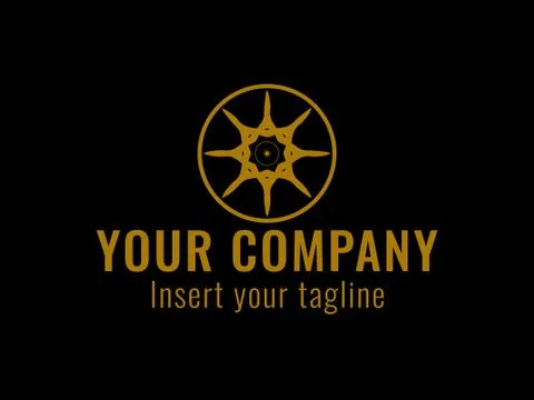 Logo Gold Stock Illustration