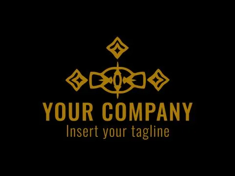 Logo Gold Stock Illustration