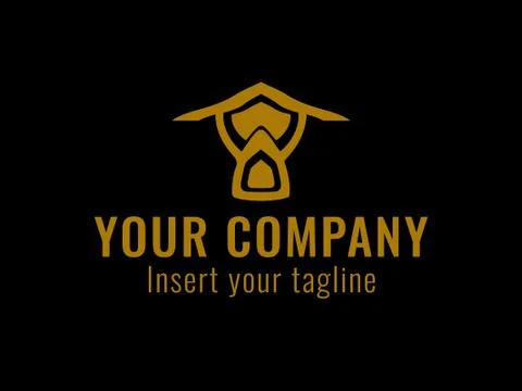 Logo Gold Stock Illustration