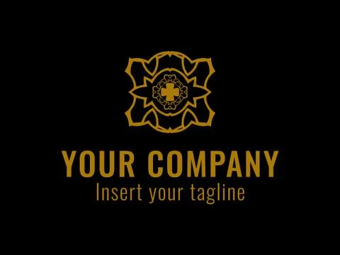 Logo Gold Stock Illustration